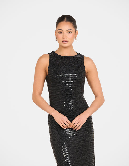 Yazmin Cowl Back Gown